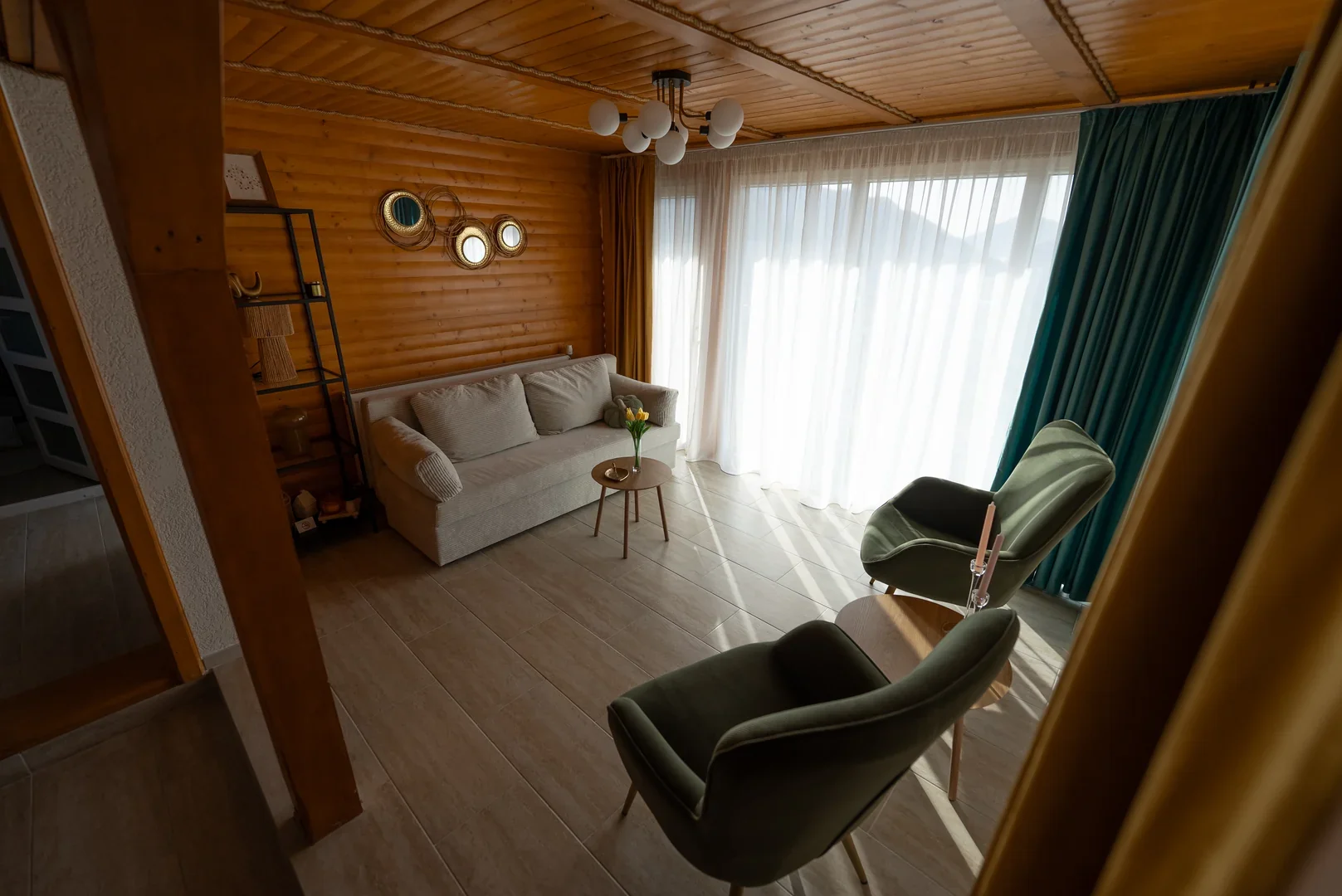 Living room Rucar guesthouse