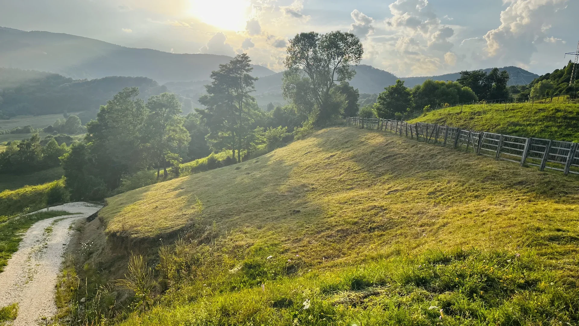Mountain landscape Rucar Arges - Simplicity is the ultimate sophistication
